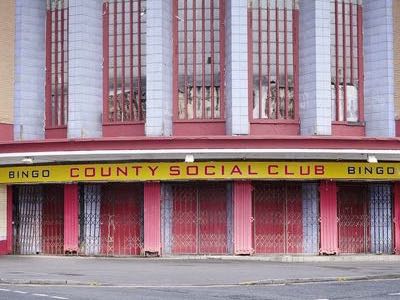 Abandoned bingo hall