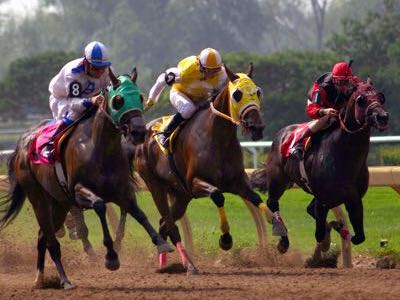 Horse racing jockeys
