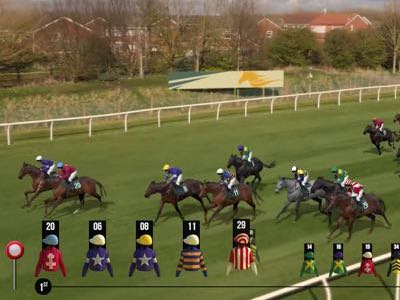 Virtual horse racing intro